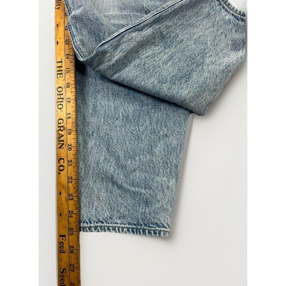 American Eagle Relaxed Mom Jeans Women’s 4 Regular Light Wash 100% Cotton Denim - Picture 9 of 9